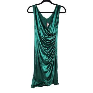 NWOT Pin Up Couture Womens  Emerald Green Sexy Curvaceous Old Hollywood XXL